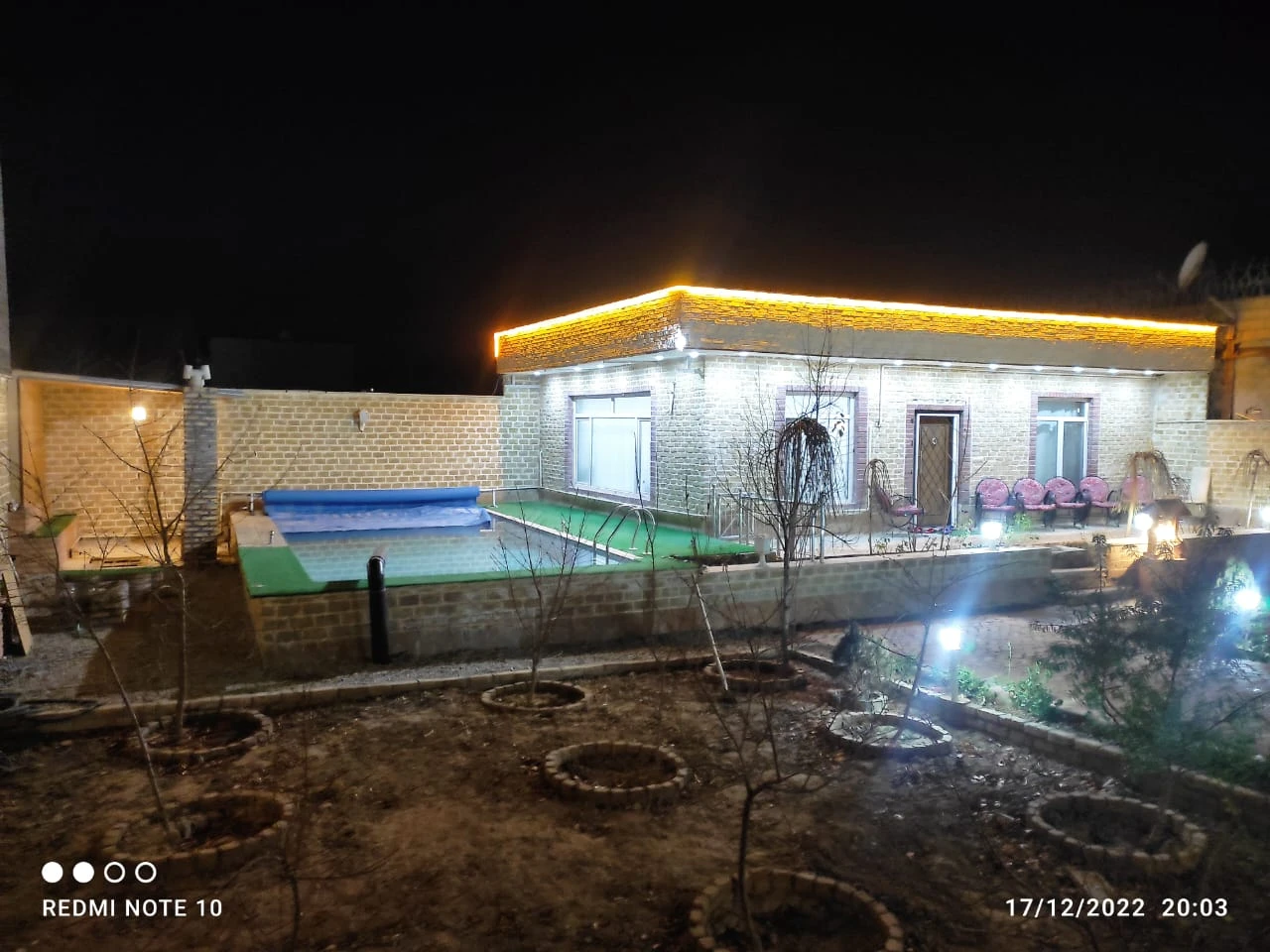 باغ  ویلا آزاده  استخردار در سهیلیه